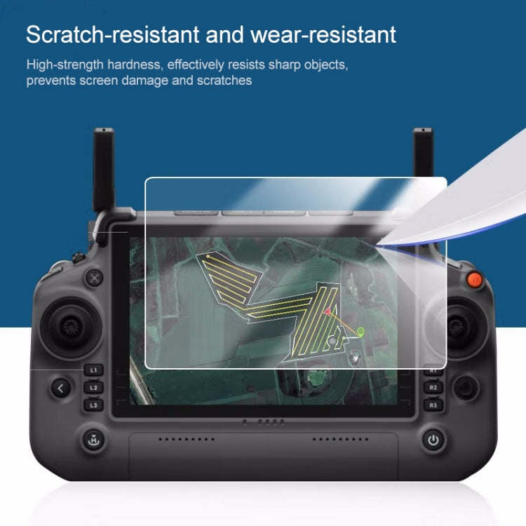 For DJI T40 Remote Control Explosion-proof Tempered Glass Drone RC Screen Film, For DJI T40 Remote Control For DJI T40 Remote Control Explosion-proof Tempered Glass Drone RC Screen Film, For DJI T40 Remote Control